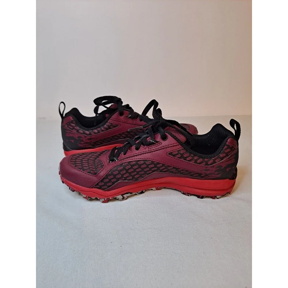 Merrell All Out Crush Trail Running Shoes Womens Size 8.5 Tough Mudder Beet Red